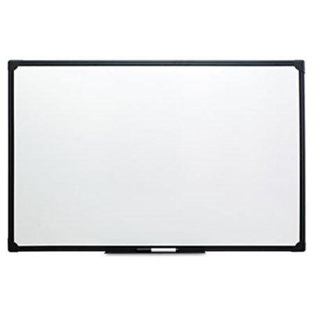COOLCRAFTS Dry Erase Board  Melamine  36 x 24  Black Frame CO883766